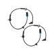 Pair ABS Speed Sensors Set of 2 Front Driver & Passenger Side for Chevy Yukon
