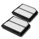 2x Engine Air Filter for Honda Civic CRX 1988-1991 1.5L 1.6L 17220PM7000 A34487