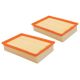 Car Engine Air Filter No.8W0133843C for Audi A4 2.0L 2017-2020 1 Pcs Long life