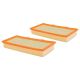 2x Front Engine Air Filter for Cadillac CT6 2016 2017 2018 2019 L4 2.0L 23418368