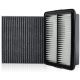 AISIN Engine Air Filter for Hyundai Santa Fe 2001-2006 L4 2.4L V6 2.7L 3.5L