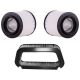 New Front Engine Air Filter for Audi A8 Quattro 05-10 W12 6.0L S8 07-10 V10 5.2L