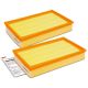 2xEngine Air Filter for Volkswagen Jetta 1988-1992 Passat 1990-1997 Golf Audi A6