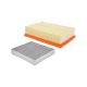 2 Engine & Cabin Air Filter w/ Activated Carbon for VW Golf Audi