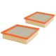 2pcs Engine Air Filter for Jeep Grand Cherokee CRD 2014-2019 3.0L Sport Utility