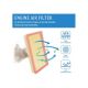 Air Filter For Toyota CAMRY COROLLA 2019-2025 1.8L 2.0L 2.5L 17801-F0020