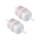 2x Fuel Filter & 4x Clamp for Kohler 2405013S1 2405002S 2405002 2405010S 2405010