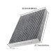 Cabin Air Filter For Ford Bronco Sport Escape Explorer Mustang Mach-E Air Filter