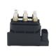 For Audi Q7 4L Air Suspension Compressor Pump + Solenoid Valve Block + Relay