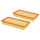 AISIN ARFAZ-01399 Qty(2) Engine Air Filter for Audi Q7 Porsche Cayenne 2003-2018