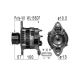 ALTERNATOR EB1042G 553756RIH A004TR5891 CAL35621ES A4TR5891ZT A004TR5891ZT
