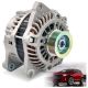 11273Alternator12V150ACompatiblewithFord& Lincoln& Mercury| Edge07-14Fusion10-12Taurus08-12, MKX07-10MKZ07-12, Sable0809, 6-GroovePulleyCWRelace# 11273NPG11273