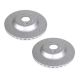 For Infiniti G35 2007 2008 Brake Discs Driver And Passenger Side | Pair | Front