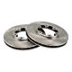 Pair Set of 2 Front 290mm Disc Brake Rotors For Nissan Pathfinder Quest
