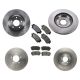 Front Disc Brake Rotor for Seltos, Forte, Forte5, Kona+More (BR901380-01)