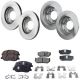 For Hyundai Entourage 2007-2009 Brake Discs Rear, Driver and Passenger Side