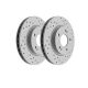 Rear Disc Brake Rotors & Pads+Hub Bearing for Hyundai Sonata 06-08 Kia