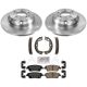 New OEM Genuine Rear Brake Rotor 2009-2016 Genesis Coupe 4 piston 58411-2M700