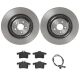 For Jaguar F-Type 2014-2015 T2R5942 Rear Driver Side Brake Rotor