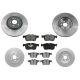 Jaguar F-Pace 2017 2018 2019 2020 OEM Brake Disc Rotor Set Front T4A2343
