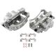 Rear Disc Brake Calipers Set w/Bracket for Nissan Frontier Pickup D21 4WD