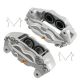 Front & Rear Ceramic Brake Pad + Caliper for Toyota Venza 2009-2016 2.7L 3.5L