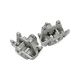 Pair Rear Brake Calipers with Bracket for Audi A6 2006 2007 A6 Quattro