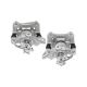 Pair Rear Brake Calipers w/ Bracket for VW Passat 1998-2005 Audi A4 A6