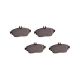 Rear Brake Pads for Mercedes-Benz MAYBACH GLS600 2024 2025 4.0L V8 Turbocharged Includes w/Stainless Steel Abutment Kit; w/Electronic Pad Wear Sensor Reference# 0004203805, 000420380564, 0004207403
