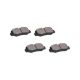 Metrix Premium Chassis Parts - Rear Ceramic Disc Brake Pad Set D2207 Fits 2019-2022 Mercedes-Benz A220, 2020-2022 Mercedes-Benz CLA250, Made in Europe
