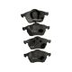Brembo P50084 Low-Met Rear Disc Brake Pad Set MERCEDES-BENZ/VW OE# 0044206920