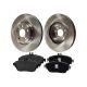 Brembo P50093 Low-Met Front Disc Brake Pad Set MERCEDES-BENZ OE# 0064204620