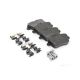 Metrix Premium Chassis Parts - Rear Ceramic Disc Brake Pad Set D1646 Fits 17-19 INFINITI QX30, 14-15 Mercedes-Benz B Electric Drive, 16-17 B250, 16-17 B250e, 14-19 CLA250, 15-20 GLA250, 17-20 SLC300