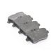 1Pc Ceramic Rear Disc Brake Pad Set, Low Dust Premium Replacement for Mercedes-Benz SLK350 2014 2015 2016 3.5L V6 Replace# 0064208320, 0074209520, A0074209520, A0064208020, 0064208020
