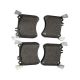 Brembo P50121 Low-Met Front Disc Brake Pad Set MERCEDES-BENZ OE# 0074203120
