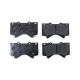 TRQ Front and Rear Ceramic Brake Pad Set Compatible with 07-21 Toyota Tundra 08-11 Land Cruiser 13-21 Land Cruiser 08-21 Sequoia 08-11 Lexus LX570 13-21 LX570