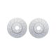 1774210000 2pieces front brake disc for Mercedes Benz A45S CLA45S CLA C118 AMG