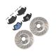 3 x Disc Brake Pad Set Front fits Mercedes-Benz E400,C300,E250,C350,E350 2014 Replacement 2044211012, 4211112