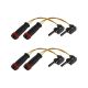 FLYPIG 4pcs Front Rear Brake Pad Wear Sensor for Mercedes Benz W211 W220 E350 C350 2115401717