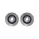 2214210912 2pieces Front Brake Disc For Mercedes-Benz S63 S65 CL63 CL65 AMG