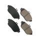 TRQ Brake Pads Ceramic Compatible with 2017-2019 INFINITI QX30 2014-2015 Mercedes-Benz B Electric Drive 2016-2017 B250e 2014-2019 CLA250 2015-2019 GLA250