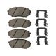 Ceramic Auto Brake Pads Compatible With Multiple Vehicle Models 2014 Through 2022