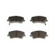 QUALITY-BUILT Front Ceramic Brake Pads, Black Series 1003-1912C, Compatible with 2017-2022 Hyundai/Kia (Elantra,Ioniq,Niro)