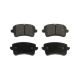 TRQ Front and Rear Brake Pad Set Ceramic Compatible with 2009-2016 Audi A4 A4 Quattro 2010-2014 A5 2008-2017 A5 Quattro 2013-2016 allroad 2010-2016 S4 S5