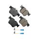 Brake Pad Rear for Mercedes-Benz GLC300 2016 2018 2019 2020 2021 2022 2.0L L4 Turbocharged w/Electronic Pad Wear Sensor, Brake Pad Set of 1 OE# 0004205200, 0004205900, 0004208300