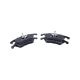Front Rear Brake Pad Set Lining Block For Benz W172 SLK180 SLK200 SLK250 SLK350 SLK55 A0074207520(Front)