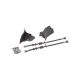 Ford Racing Performance Front RS Brake Upgrade Kit For 2013-16 Focus ST