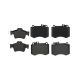 Front Rear Disc Brake Pad Set,Brake Pads for Mercedes-Benz E550 2010 2011 2 X Replacement 0034205120, 0044204420, 0004230230