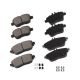 Max Advanced Brakes EliteMAX Front Brake Pads for 2013-2019 Mercedes-Benz B250, Carbon Ceramic Front Brake Pads, Hardware Included, Demanding Driving, Fade Resistant