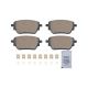 HUSCH D2207 Rear Ceramic Brake Pads Kit Fit For MERCEDES-BENZ A220 2019-2022, For MERCEDES-BENZ CLA250 2020-2022
